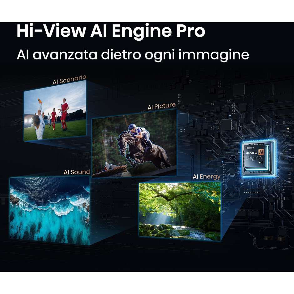 Hisense 55U7S PRO Smart TV MiniLED 4K 165Hz 55" ```